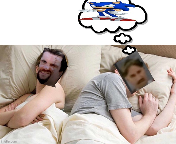 I bet he's thinking about other waifus | image tagged in blank white template,memes,i bet he's thinking about other waifus | made w/ Imgflip meme maker