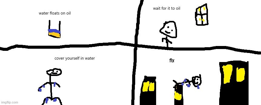 Drawn Cover Yourself In Oil But it's the Opposite | image tagged in great | made w/ Imgflip meme maker