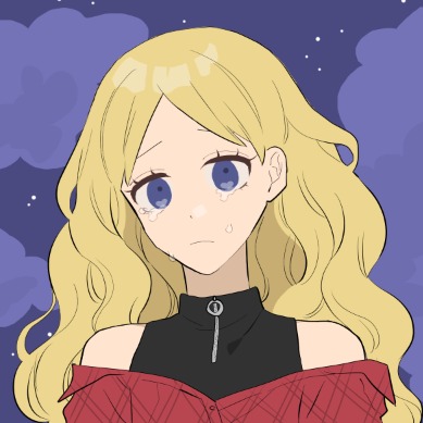 LaceyRobbins1 crying picrew Blank Meme Template