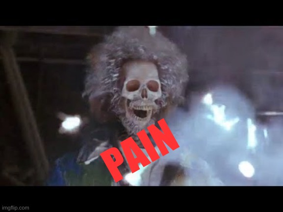 Home alone electric | PAIN | image tagged in home alone electric | made w/ Imgflip meme maker
