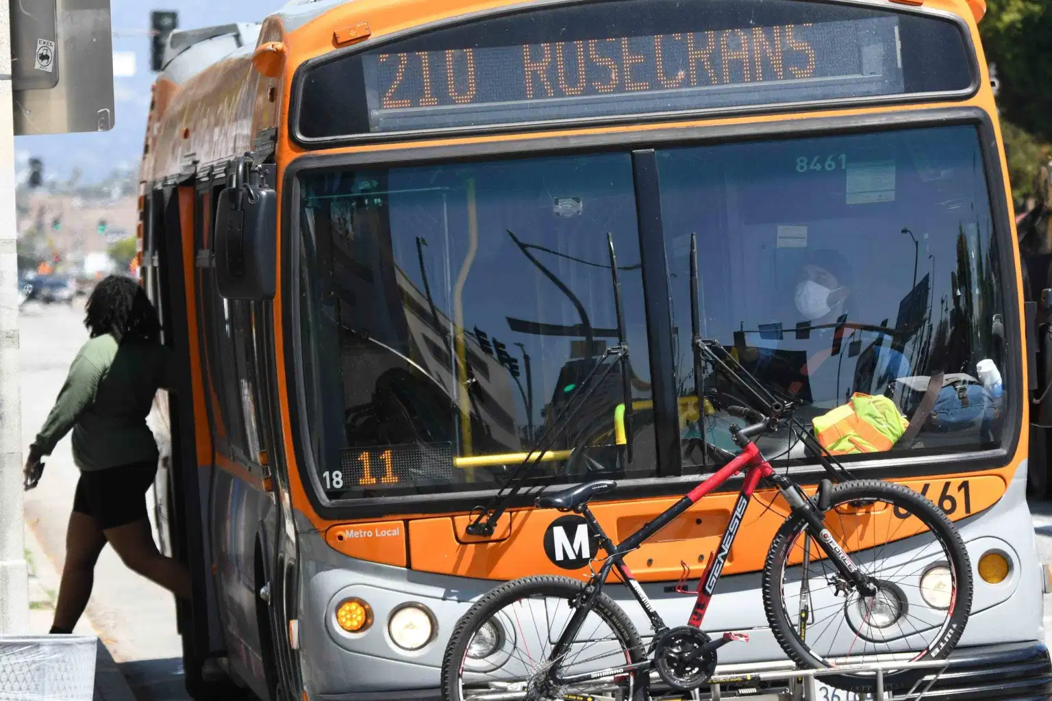 Los Angeles Bus Blank Meme Template