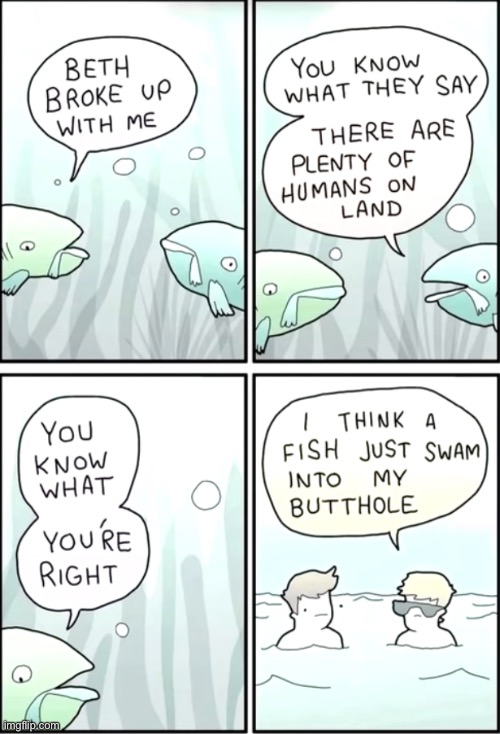 one question, can a fish actually do thay? | made w/ Imgflip meme maker