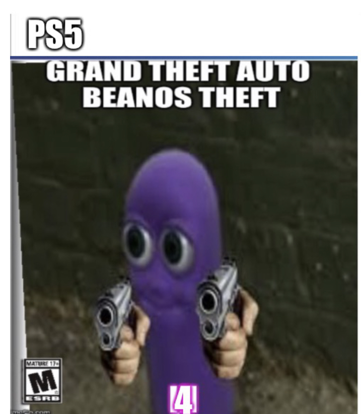 High Quality Gta beanos theft 4 Blank Meme Template