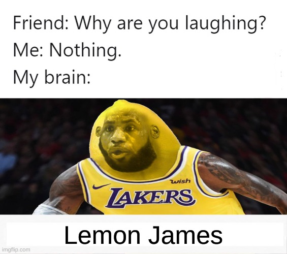 why are you laughing | Lemon James | image tagged in why are you laughing | made w/ Imgflip meme maker