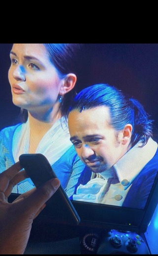 hamilton phone Blank Meme Template