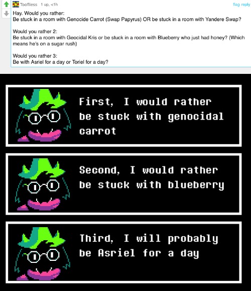 Answering more questions dat I hav | image tagged in ralsei,ask,ask ralsei,memes,deltarune,undertale | made w/ Imgflip meme maker