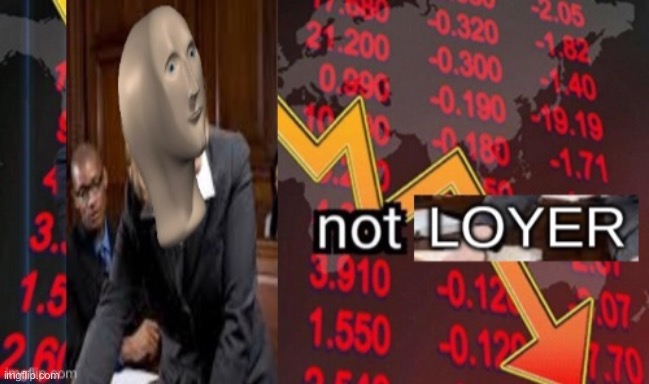 Not loyer | image tagged in not loyer | made w/ Imgflip meme maker