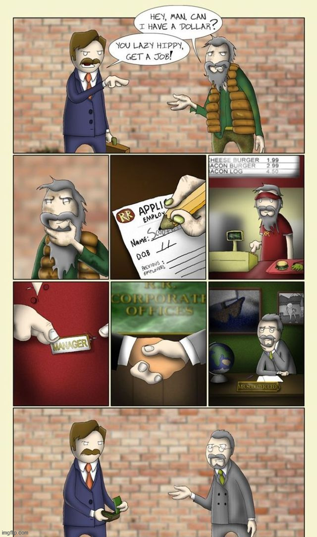 Really earned that dollar | image tagged in comics/cartoons | made w/ Imgflip meme maker