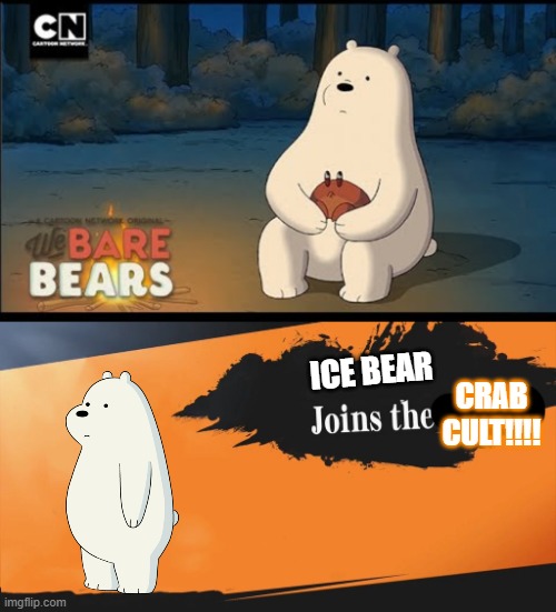 Conspiracy Theory (4 points) | ICE BEAR; CRAB CULT!!!! | image tagged in smash bros,crab | made w/ Imgflip meme maker