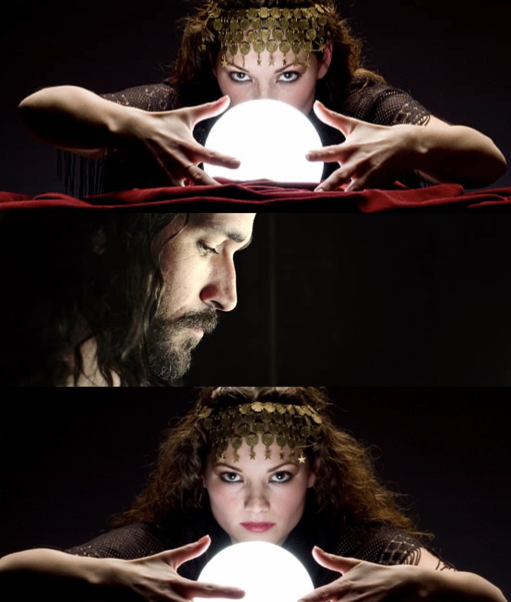 High Quality Annoyed fortune teller lady Blank Meme Template
