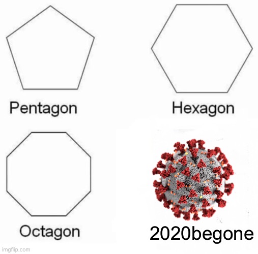 Something i am great full for... | 2020begone | image tagged in memes,pentagon hexagon octagon | made w/ Imgflip meme maker