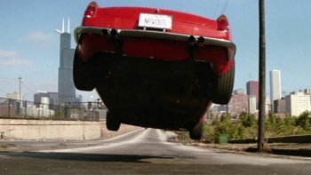 High Quality Ferris Bueller Car Jump Blank Meme Template