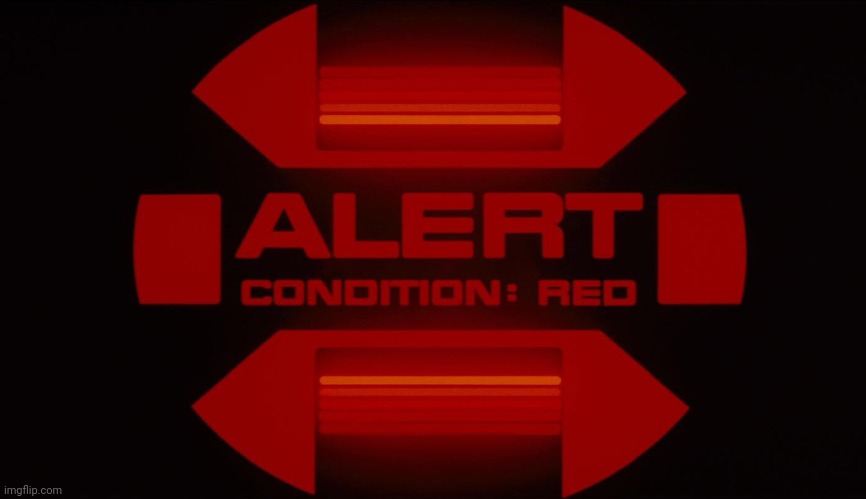 Red alert | image tagged in red alert | made w/ Imgflip meme maker