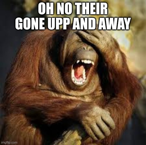 OH NO THEIR GONE UPP AND AWAY | made w/ Imgflip meme maker