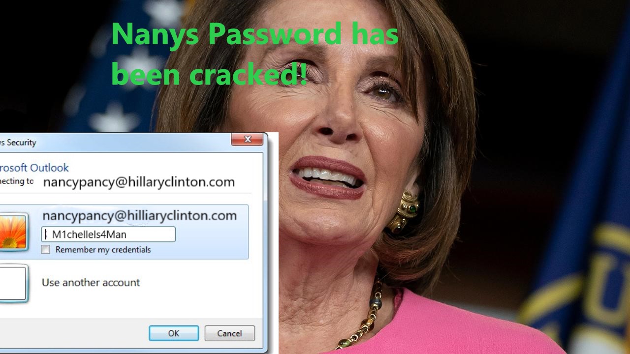 High Quality pelosi password Blank Meme Template
