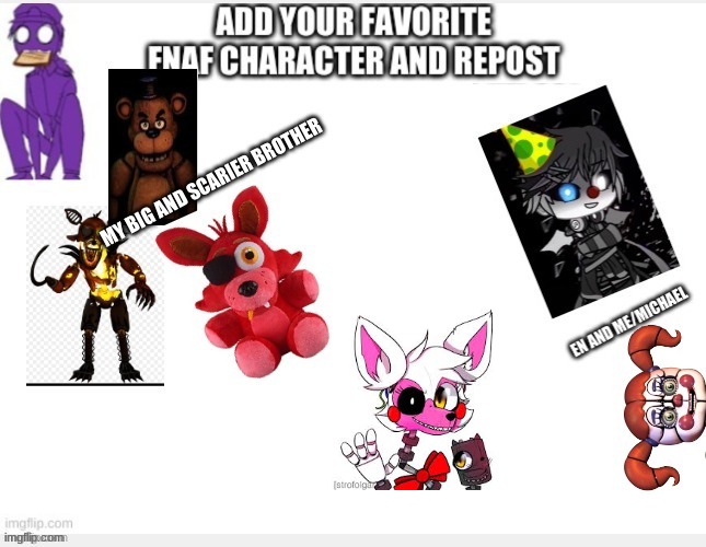 mangle is meh fav | made w/ Imgflip meme maker