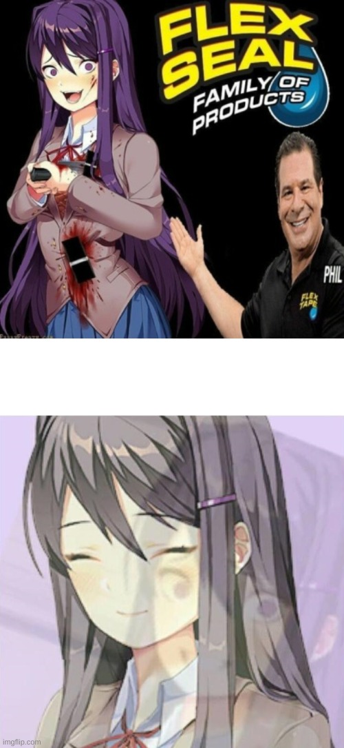 image tagged in flex seal yuri,yuri | made w/ Imgflip meme maker