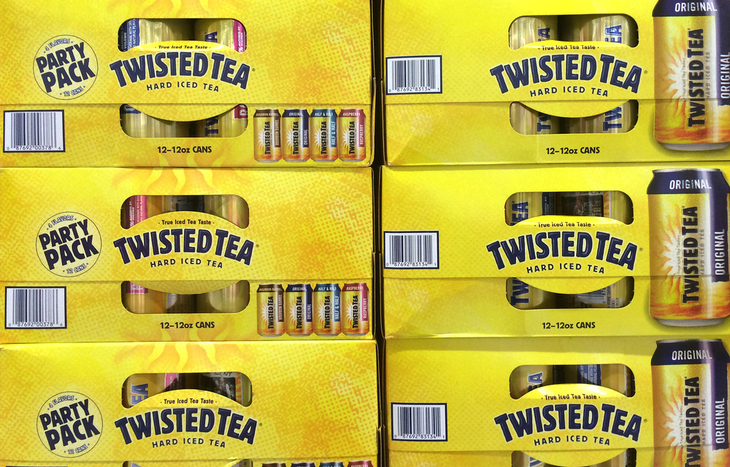 Twisted Tea Blank Meme Template