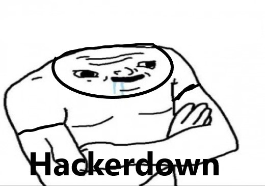 High Quality Hackerdown Blank Meme Template