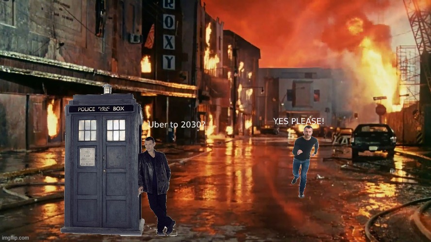 Can we just skip to 2030? | image tagged in doctor who,running,2020 sucks,2021 | made w/ Imgflip meme maker