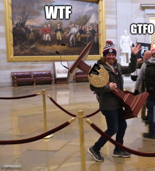 Im just getting a stern lectern | WTF; GTFO | image tagged in cute | made w/ Imgflip meme maker