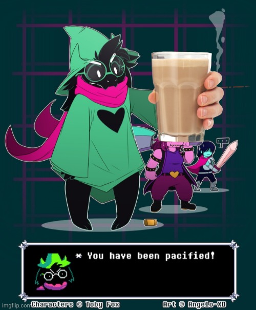 Ralsei you have been pacified | image tagged in ralsei you have been pacified | made w/ Imgflip meme maker