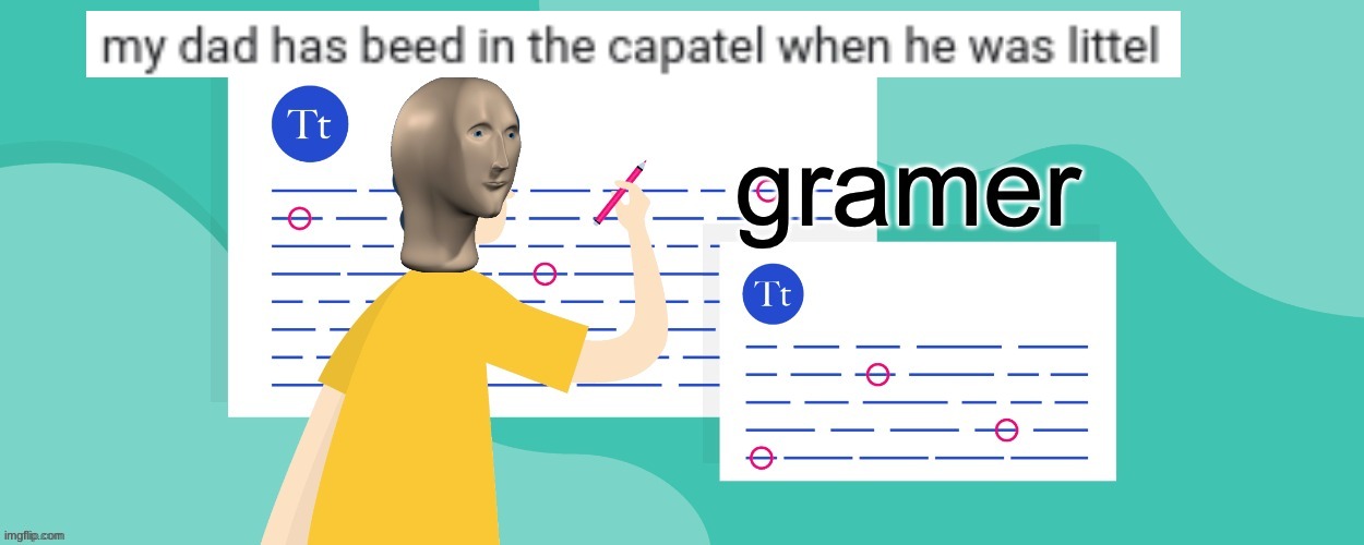 gramr yes | image tagged in gramer | made w/ Imgflip meme maker