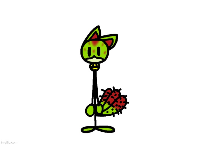 StickCattus (no, this is NOT inspired by the Cattus from Fortnite, it’s a different one). | made w/ Imgflip meme maker
