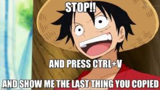 dew it people | image tagged in luffy | made w/ Imgflip meme maker