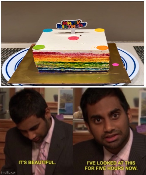 Happy birthday to me | image tagged in i've looked at this for 5 hours now | made w/ Imgflip meme maker