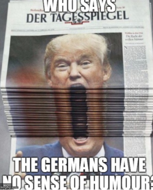 Yeah who said that? | image tagged in trump,big mouth | made w/ Imgflip meme maker