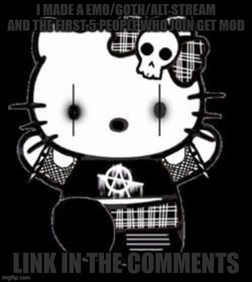 Goth Hello Kitty Imgflip 