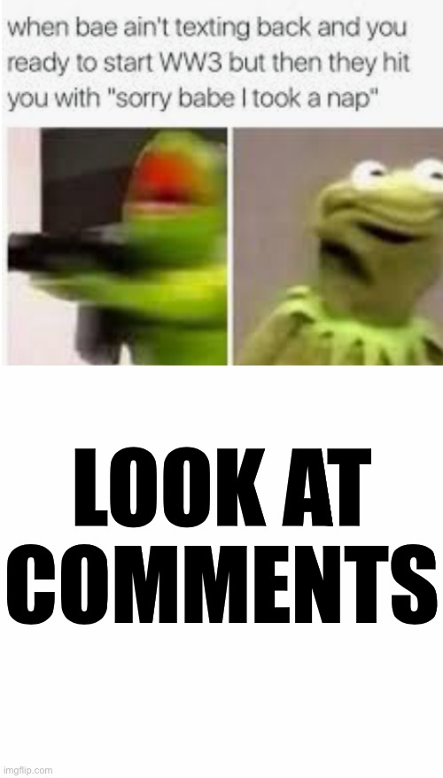 Go to link | LOOK AT COMMENTS | image tagged in gifs | made w/ Imgflip meme maker