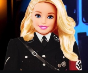 High Quality NAZI Barbie Blank Meme Template