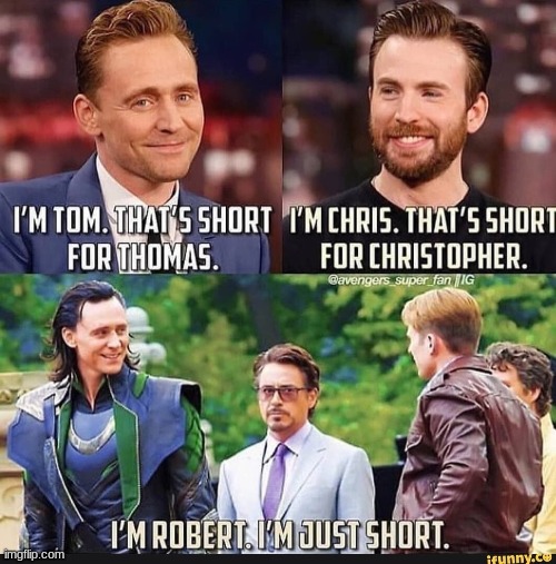 Tom, Chris and Robert | image tagged in short | made w/ Imgflip meme maker