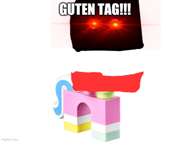Guten tag! | GUTEN TAG!!! | image tagged in unikitty,germany,polandball,countryballs,guten tag | made w/ Imgflip meme maker