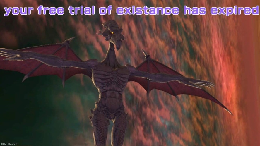 RIDLEY NO! | image tagged in ridley t-posing | made w/ Imgflip meme maker