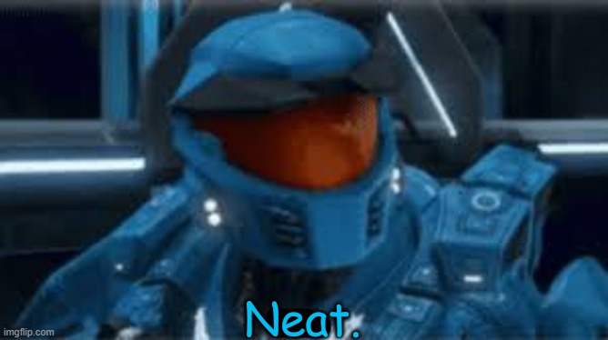 RvB Neat. | image tagged in rvb neat | made w/ Imgflip meme maker