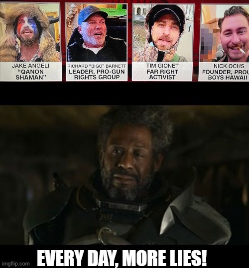 EVERY DAY, MORE LIES! | image tagged in everyday more lies | made w/ Imgflip meme maker