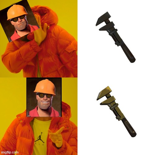 engineer gaming | image tagged in memes,drake hotline bling | made w/ Imgflip meme maker