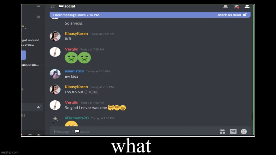 WHAT | image tagged in funny,what,discord | made w/ Imgflip meme maker