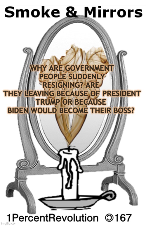 Resignation | WHY ARE GOVERNMENT PEOPLE SUDDENLY RESIGNING? ARE 
THEY LEAVING BECAUSE OF PRESIDENT TRUMP OR BECAUSE 
BIDEN WOULD BECOME THEIR BOSS? | image tagged in fake people,suspicious,grumpy cat,weakest link | made w/ Imgflip meme maker