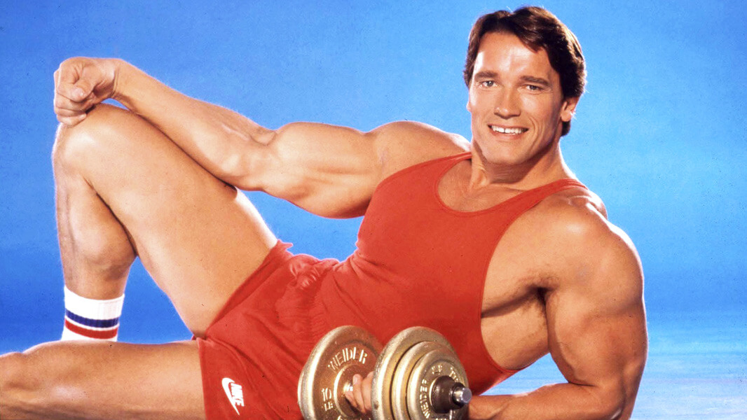 Arnold 80s Fitness Blank Meme Template