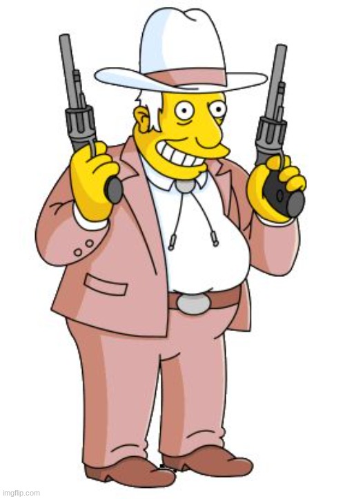 Rich Texan Simpsons | image tagged in rich texan simpsons | made w/ Imgflip meme maker