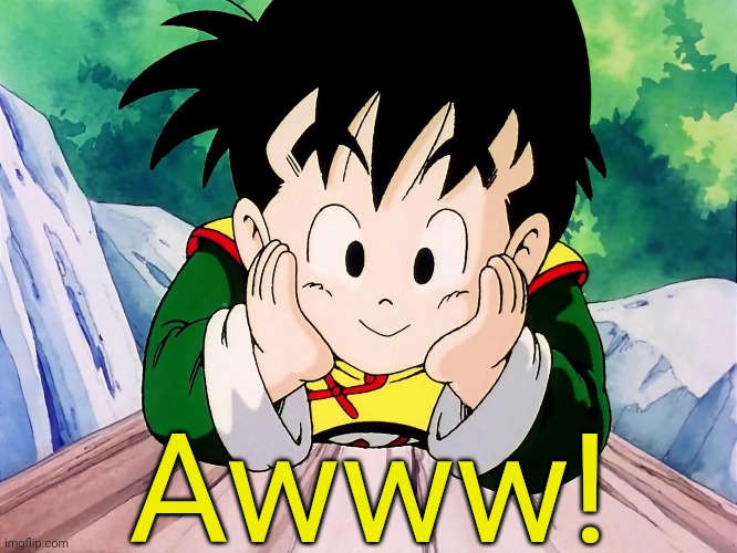 Cute Gohan (DBZ) | Awww! | image tagged in cute gohan dbz | made w/ Imgflip meme maker