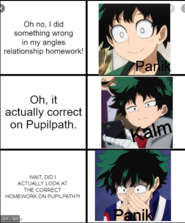 High Quality Deku panik Blank Meme Template