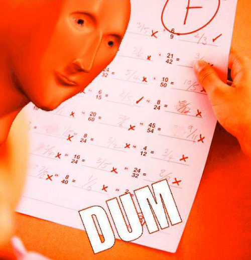 Dum Blank Meme Template