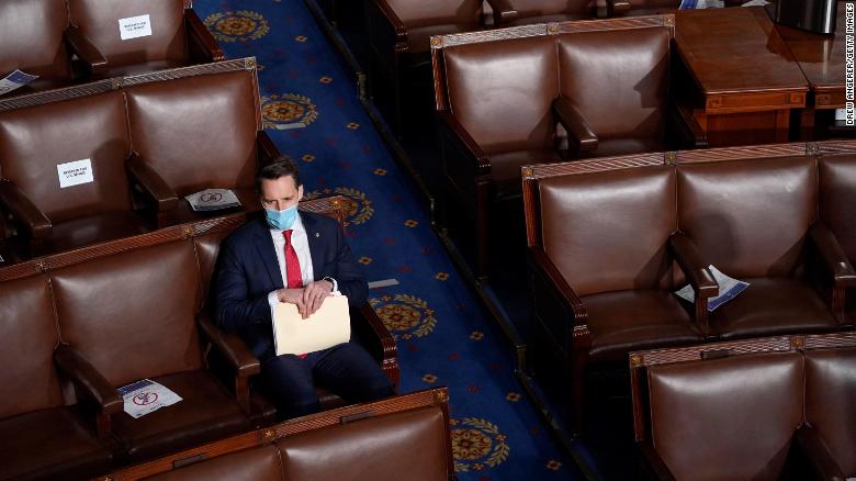 Josh Hawley Blank Meme Template