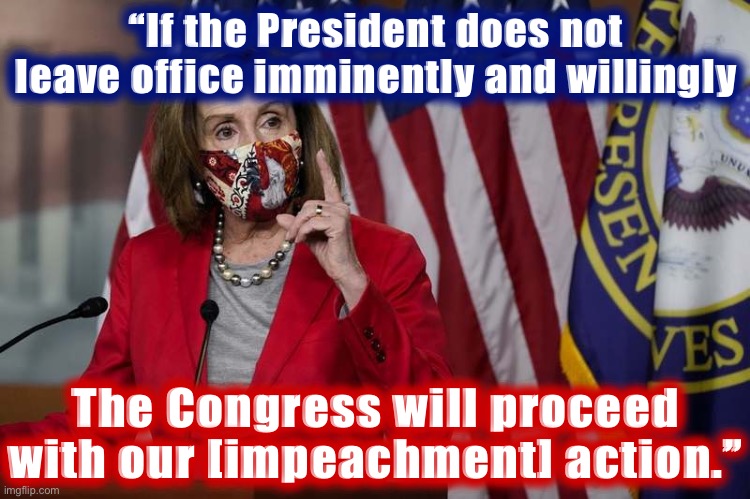Pelosi impeachment 2 Blank Meme Template