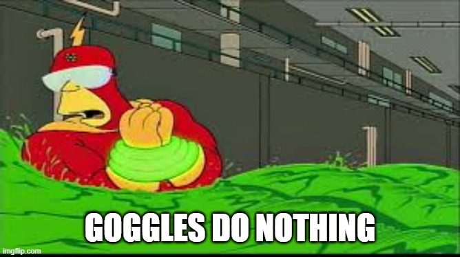 My eyes! The goggles they do nothing | GOGGLES DO NOTHING | image tagged in my eyes the goggles they do nothing | made w/ Imgflip meme maker